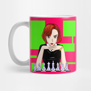 beth harmon the master in chess in queen's gambit Mug